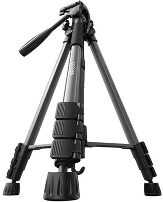 UGREEN LP661 tripod állvány (univerzális, alumínium, állítható, 88-175cm magasságban) SÖTÉTSZÜRKE