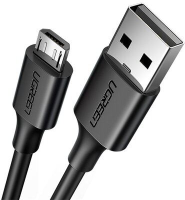 UGREEN Kábel USB 2.0 USB-A - Micro USB, M/M, 1,5m, fekete