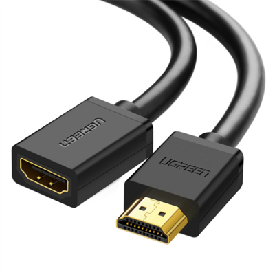 UGREEN Kábel HDMI 2.0 HDMI - HDMI, hosszabbító, 4K@60Hz, M/F, 3m, fekete