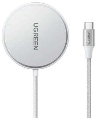 UGREEN vezeték nélküli töltő pad, 15W, Qi2, mágneses, fehér