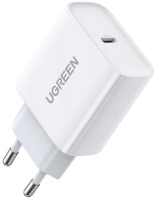 UGREEN hálózati töltő, PD 3.0, 20W, USB-C, fehér