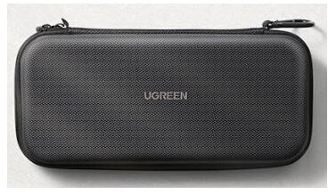 UGREEN Nintendo Switch kézi konzol és kiegészítőihez tároló táska, ütésálló, extra stabil,, fekete