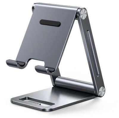 UGREEN Telefon állvány, állítható, összecsukható, Aluminium, szürke