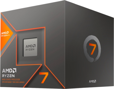 AMD CPU Desktop Ryzen 7 8C/16T 8700G (3.8/5.1GHz Max, 24MB,65W,AM5) with Wraith Stealth Cooler, box