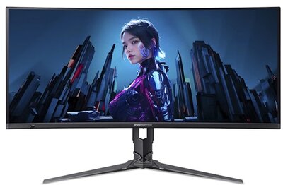 Acer 34" Predator X34X5BMIIPHUZX ZeroFrame FreeSync Premium Pro - QD-OLED - 240Hz |2 év garancia|