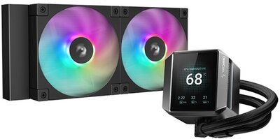 DeepCool MYSTIQUE 240 ARGB - Vízhűtés - R-LX550-BKADSNC-G-1