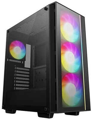 DeepCool Midi - MATREXX55 V4 C - Fekete - R-MATREXX55-BCADA4-G-4