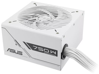 Asus Prime 750W - PRIME-750B-WHITE - 80+ Bronze - Nem moduláris - fehér tápegység