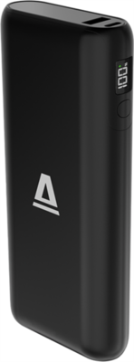 AVAX PB203 Vitality+ 20.000mAh Powerbank (PD 70W + QC 18W, Gyorstöltő, 2×USB-C + USB-A), fekete