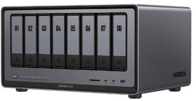 UGREEN DiskStation NAS, 8 lemezes, DXP8800 Plus