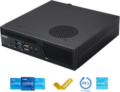 ASUS ExpertCenter miniPC PB63, Intel Core i5-14400, 32GB, 1TB, HDMI, DP, WIFI, USB 2.0, USB 3.2, USB Type-C