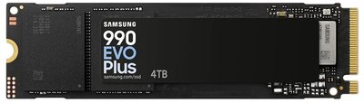 Samsung 990 EVO Plus 4TB PCIe x4 (4.0) / PCIe x2 (5.0) M.2 2280 SSD fekete