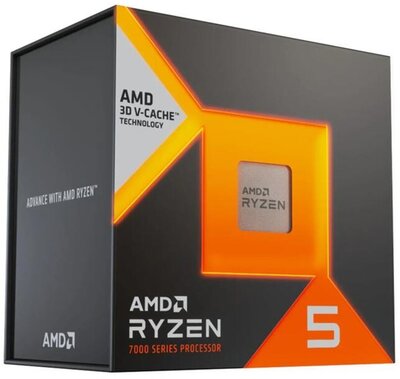 AMD Ryzen 5 7500X3D sAM5 BOX processzor
