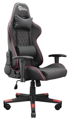 WHITE SHARK RACER-TWO fekete/piros gamer szék