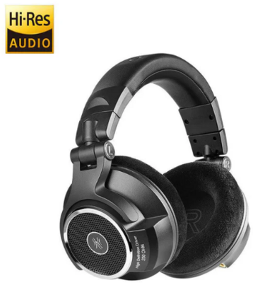 ONEODIO DJ Fejhallgató - MONITOR 80 BLACK (Vezetékes, 3,5mm, 6,35mm jack, Hi-Res Audio)