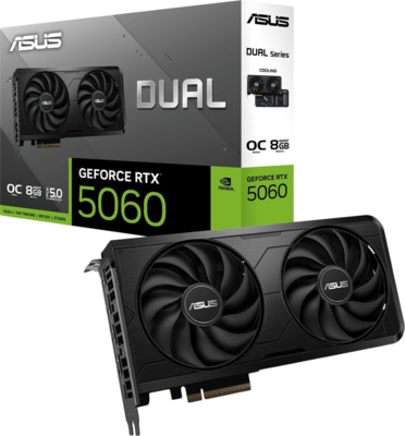 ASUS Video Card NVidia DUAL-RTX5060-O8G-EVO