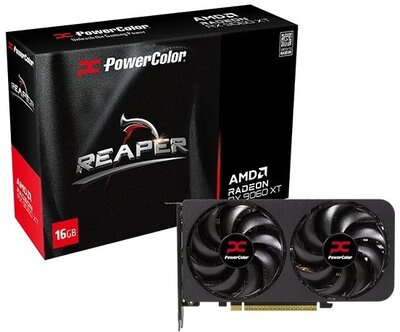 PowerColor AMD RX 9060 XT Reaper 16GB GDDR6 - RX9060XT 16G-A