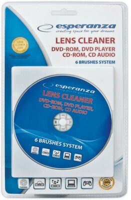 Esperanza ES117 Lens Cleaner CD/DVD tisztítólemez