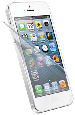 Apple iPhone 5 képernyővédő fólia - Transparent - 3 db/csomag - F8W179cw3