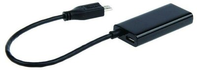 Gembird adapter MHL-> HDMI(F)+MICRO USB(BF) átalakító