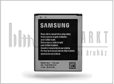Samsung S7710 Galaxy Xcover 2 gyári akkumulátor - Li-Ion 1700 mAh - EB485159LU (csomagolás nélküli)