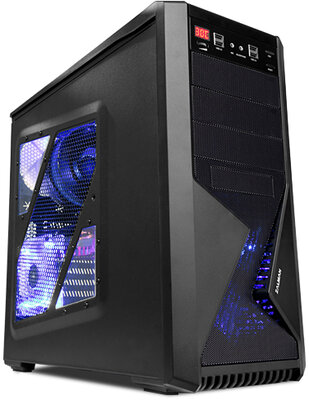 Zalman Z9 Plus fekete ATX/mATX ház
