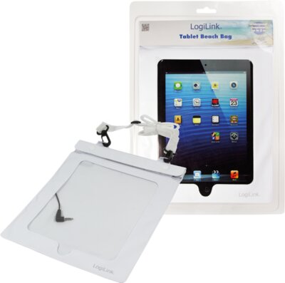 LogiLink vízálló Tablet tok 10"-ig (fehér)