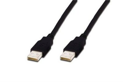 Assmann USB 2.0 kábel 3m - Fekete
