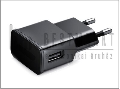 Univerzális USB hálózati töltő adapter - 5V/2A - ETA-U90EBEG black utángyártott