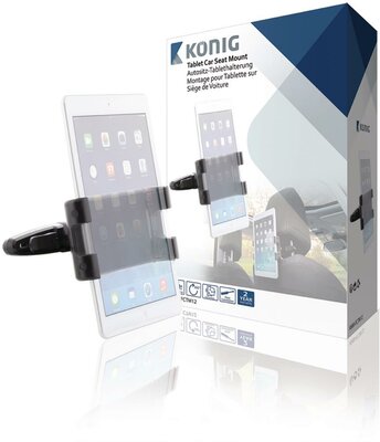 König KNM-FCTM12 Univerzális autós tablet tartó (fejtámlához) Fekete