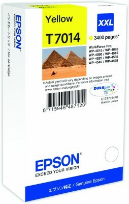 Epson WP4000/4500 Series Ink Cartridge XXL Yellow 3.4k