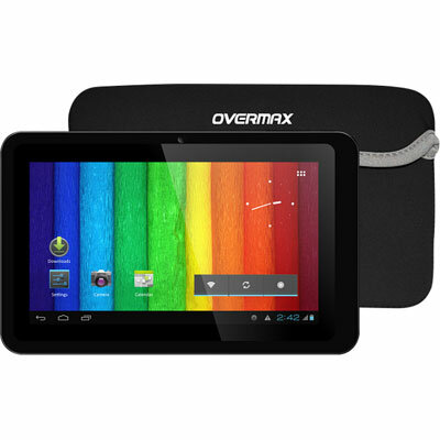 Overmax 7" OV-NewBase 4GB Wi-Fi tablet (fekete) + fekete tok