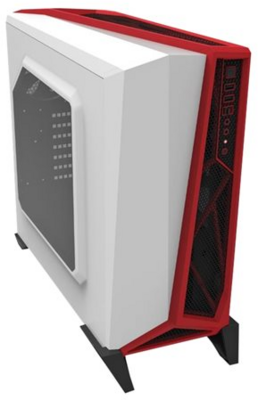 Corsair SPEC-Alpha Számítógépház - fehér / piros