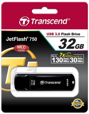 Transcend Jetflash 32GB fekete