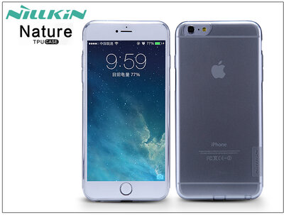 Nillkin Nature Apple iPhone 6 Plus/6S Plus szilikon hátlap - Szürke