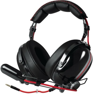 Arctic P533 Racing gamer fejhallgató - fekete/piros