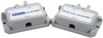 EnConn eco-Wire100T/R Ethernet - Coax - Ethernet Média Konverter kit