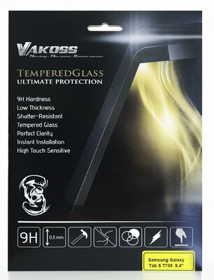 Vakoss 8.4" kijelzővédő üveg Samsung Galaxy Tab S T705 tablethez