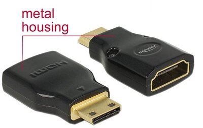 DeLOCK 65665 HDMI adapter (HDMI Mini-C apa -> HDMI-A anya)