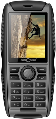 ConCorde Raptor P67 Dual Sim Mobiltelefon - Fekete