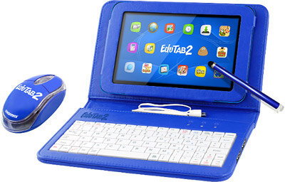 Overmax 7" OV-Eduset tablet billentyűzet + egér + tok (kék)