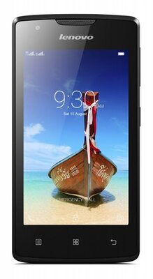 Lenovo A1000, 4" okostelefon - Fekete