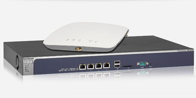 Netgear WC7500 ProSAFE Wireless Controller + 5db WAC730 ProSAFE Business 3x3 Dual Band Wireless-AC Access Point