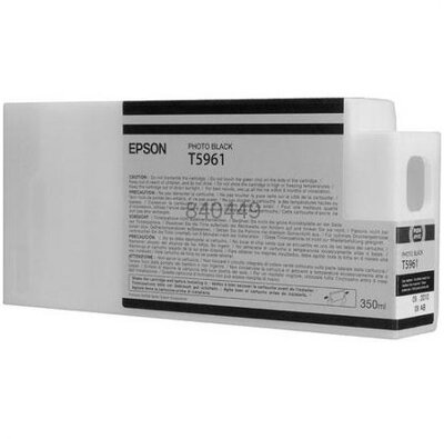 Epson UltraChrome HDR T5961 Ink Cartridge - fekete