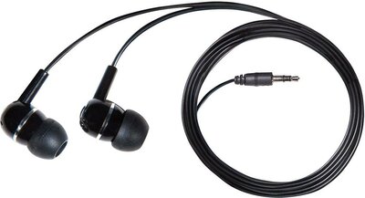 V7 HA100 sztereó fülhallgató - 3.5 mm jack - fekete