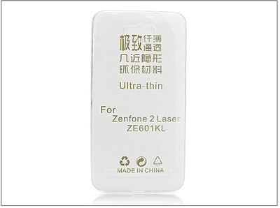 Haffner PT-2676 Asus Zenfone 2 Laser ZE601KL szilikon hátlap - Ultra Slim Átlátszó