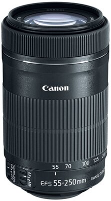 Canon EF-S 55-250mm f/4.0-5.6 IS STM + ET-63 + Lens Cloth