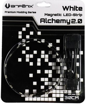 BitFenix Alchemy 2.0 Mágneses LED szalag 30cm Fehér