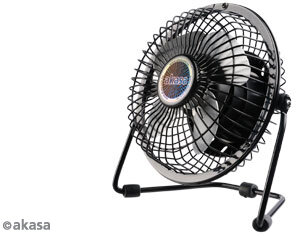 Akasa - USBAK-UFN01-BK - USB Mini ventilátor