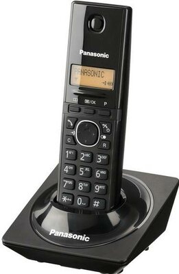 Panasonic KX-TG1711HGB DECT hívóazonosítós fekete telefon
